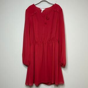 BCBG Generation Red Dress Size Large